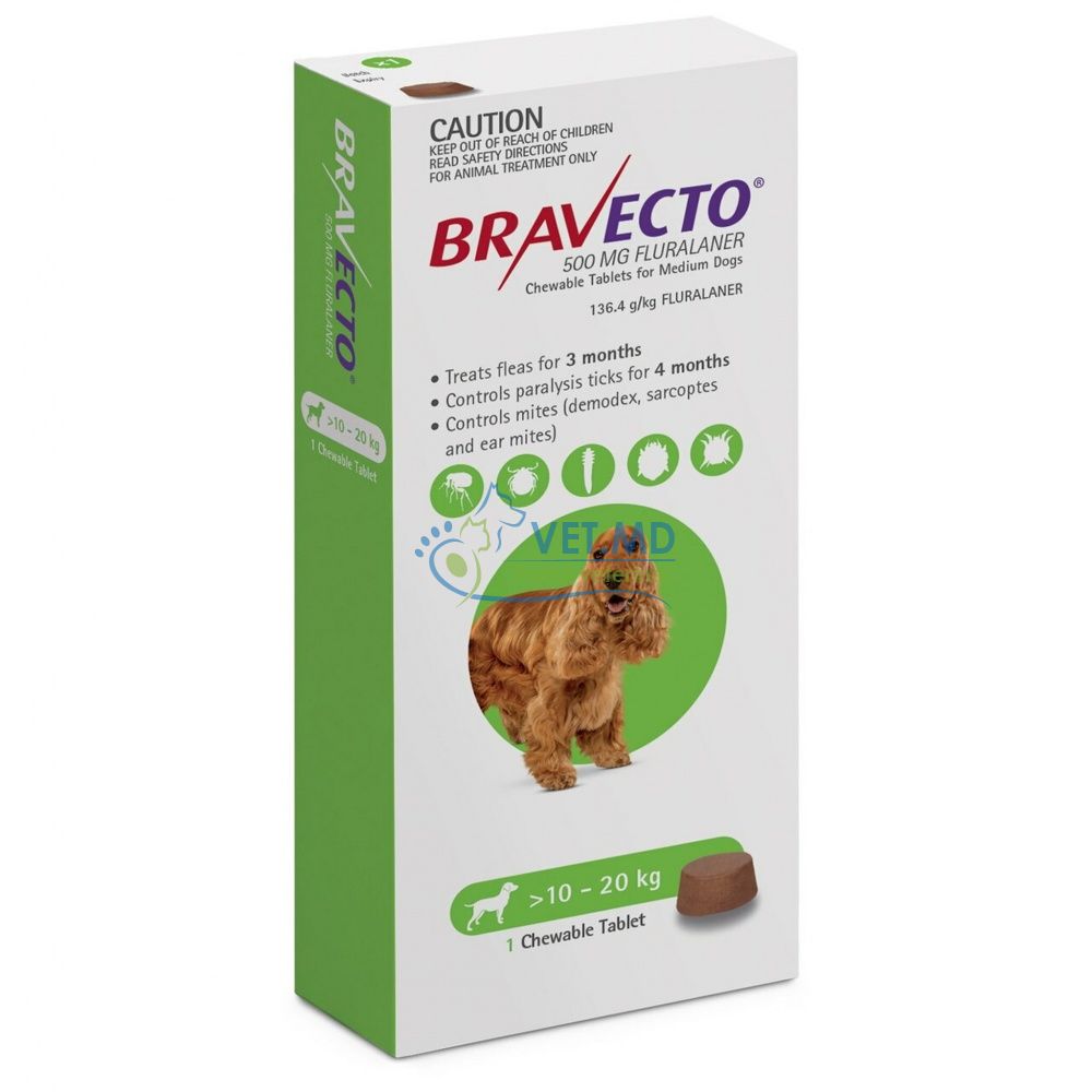 Bravecto pentru ciini 10-20 kg 